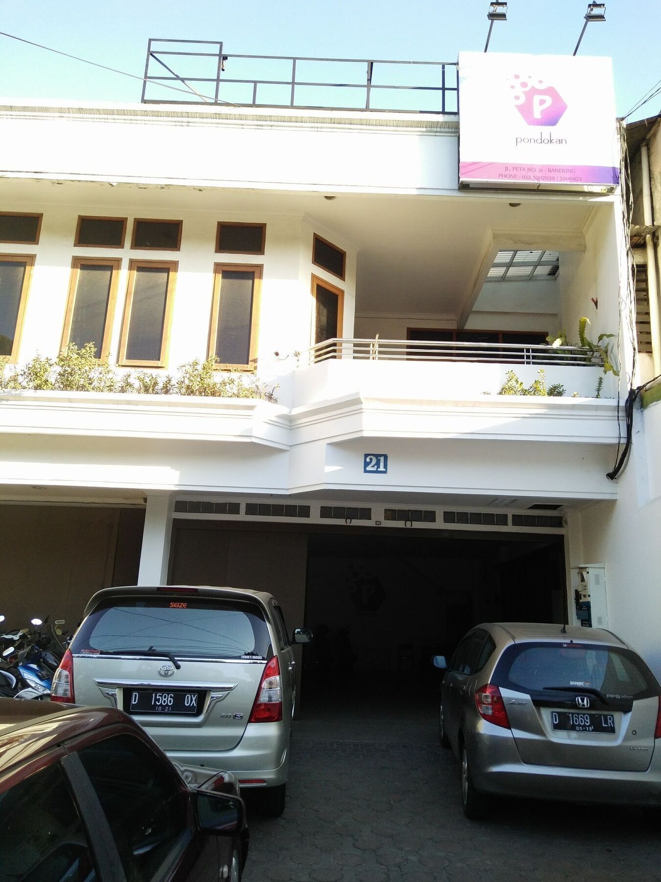Peta Hostel Bandung Exteriér fotografie